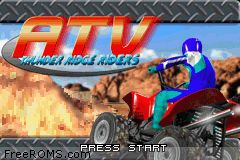 Atv - Thunder Ridge Riders Screen Shot 1