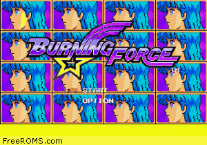 Burning Force Screen Shot 1