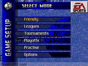 FIFA Soccer 96 Screen Shot 2