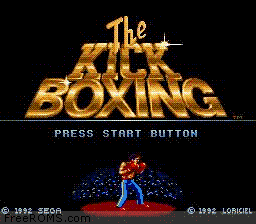 Kick Boxing, The (Japan) Screen Shot 1