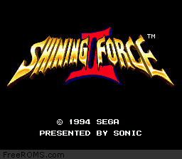 Shining Force II Screen Shot 1