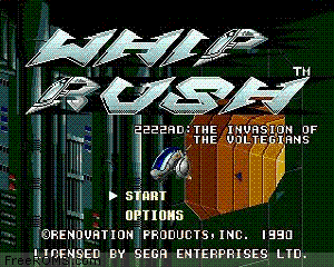 Whip Rush 2222 AD (Japan) Screen Shot 1