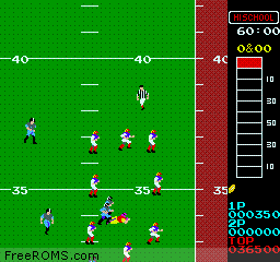 10-Yard Fight (Japan) Screen Shot 2