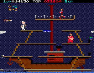 Popeye (revision D) Screen Shot 2