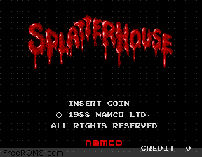 Splatter House (World) Screen Shot 1