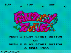 Fantasy Zone Screen Shot 1