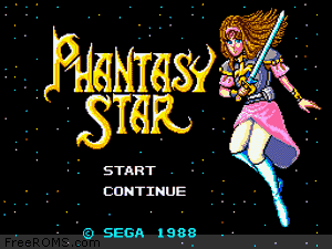 Phantasy Star Screen Shot 1