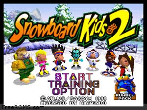 Snowboard Kids 2 Screen Shot 1