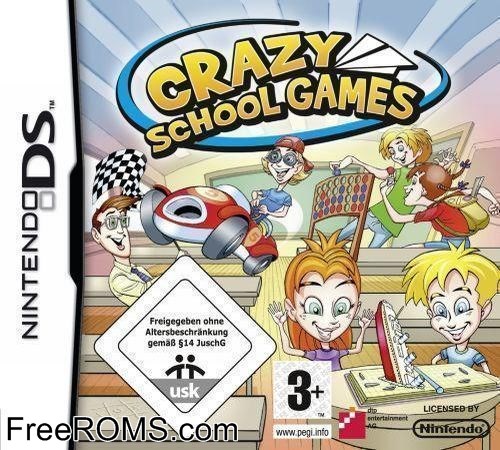 Crazy School Games Europe Screen Shot 1