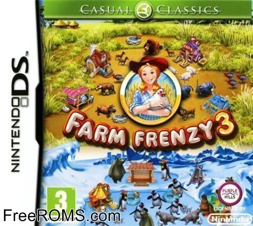 Farm Frenzy 3 Europe Screen Shot 1