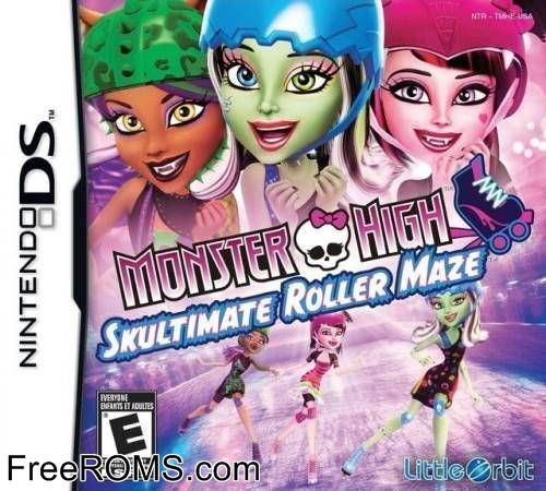 Monster High Skultimate Roller Maze Screen Shot 1