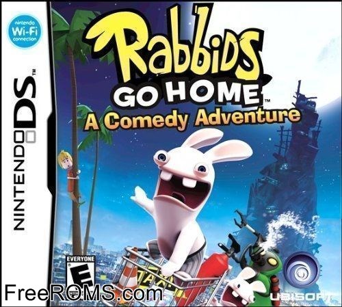 Rabbids Go Home - A Comedy Adventure Screen Shot 1