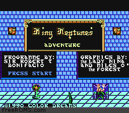 King Neptune's Adventure Screen Shot 1