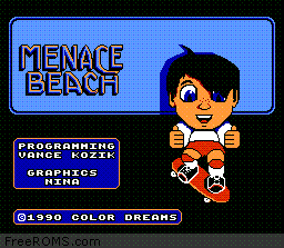 Menace Beach Screen Shot 1