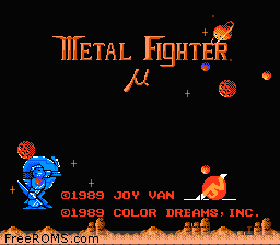 Metal Fighter Screen Shot 1