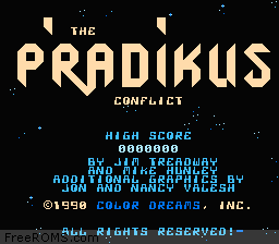 P'radikus Conflict, The Screen Shot 1