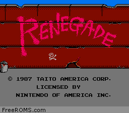 Renegade Screen Shot 1