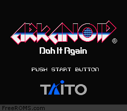 Arkanoid - Doh It Again Screen Shot 1