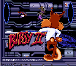 Bubsy II Screen Shot 1