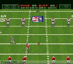 Capcom's MVP Football Screen Shot 2