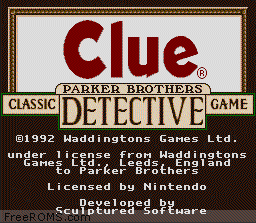 Clue Screen Shot 1