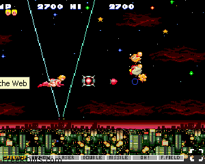 Jikkyou Oshaberi Parodius Screen Shot 2