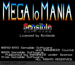 Mega lo Mania Screen Shot 1