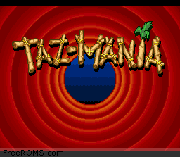 Taz-Mania Screen Shot 1