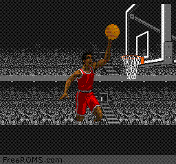 Tecmo Super NBA Basketball Screen Shot 2