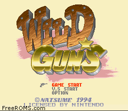 Wild Guns Screen Shot 1